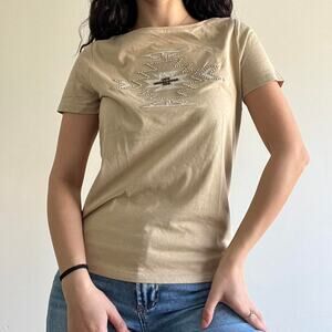 Beige vintage 90s southwestern graphic tee NWT